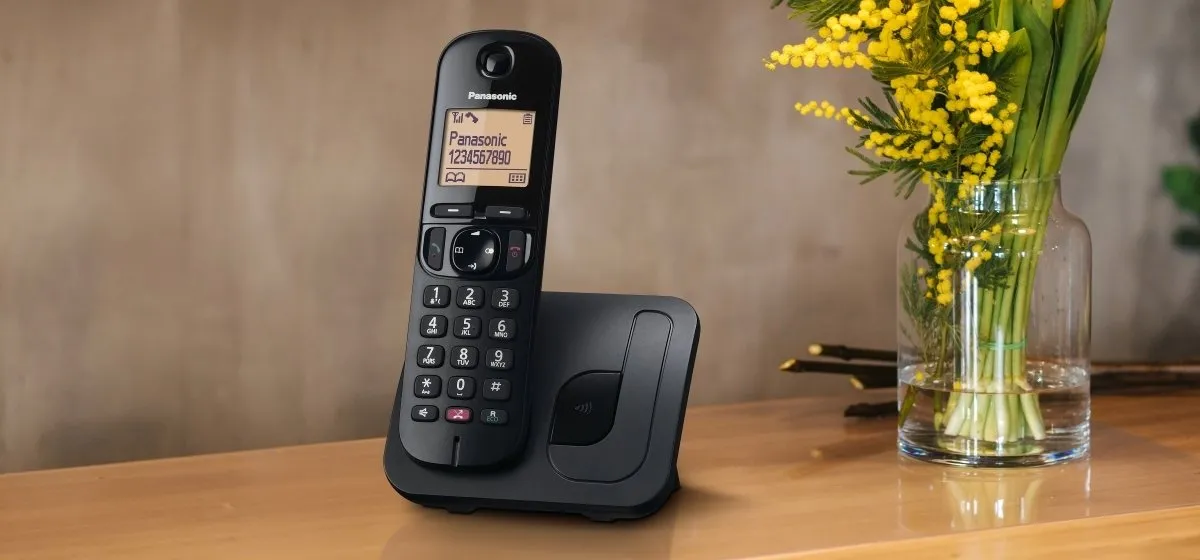 Panasonic KX-TGC250SPB Telefoon - 1 Handset - Zwart - afbeelding 3 van 5
