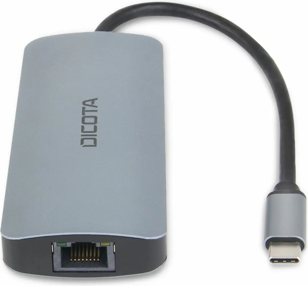 Dicota D32062 USB-C Dockingstation - 3x USB 3.0 - HDMI - Zilver - afbeelding 6 van 6