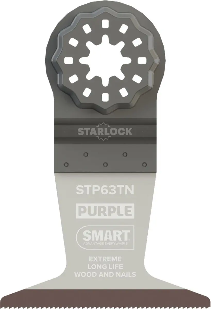 SMART Blades Starlock Purple Zaagbladen 63x46mm - 10 Stuks