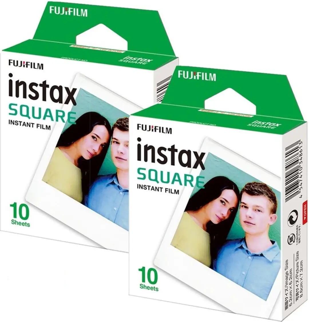 FUJIFILM instax Square Film 20 Stuks - Wit
