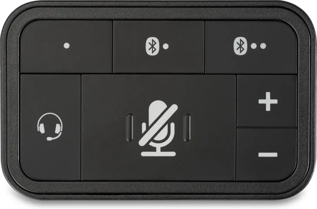 Kensington K83300WW 3-in-1 Pro Audio Headset Switch - Zwart