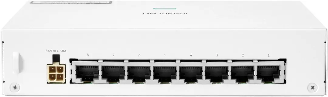 HPE Aruba IOn 1430 8G 64W Switch - 8 PoE-poorten - Wit