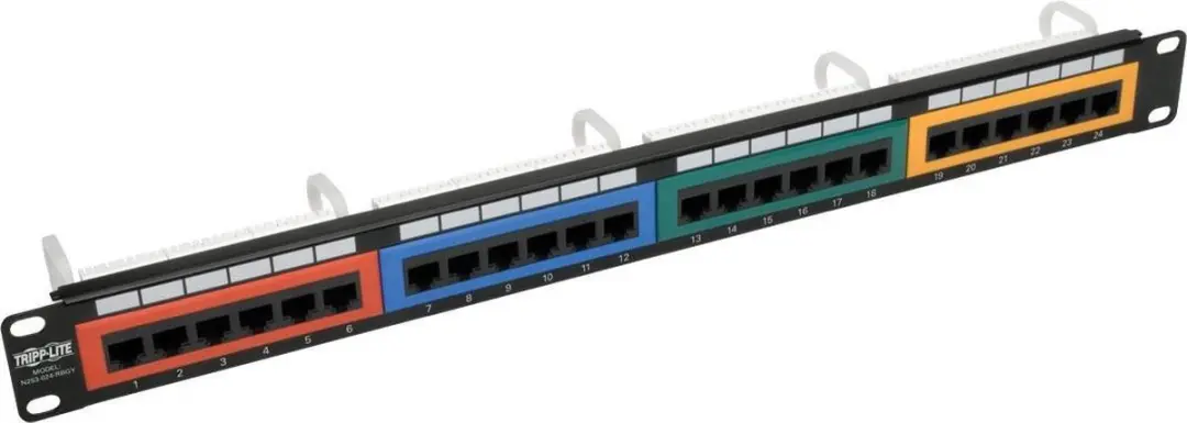 Tripp Lite N253-024-RBGY Patch Paneel