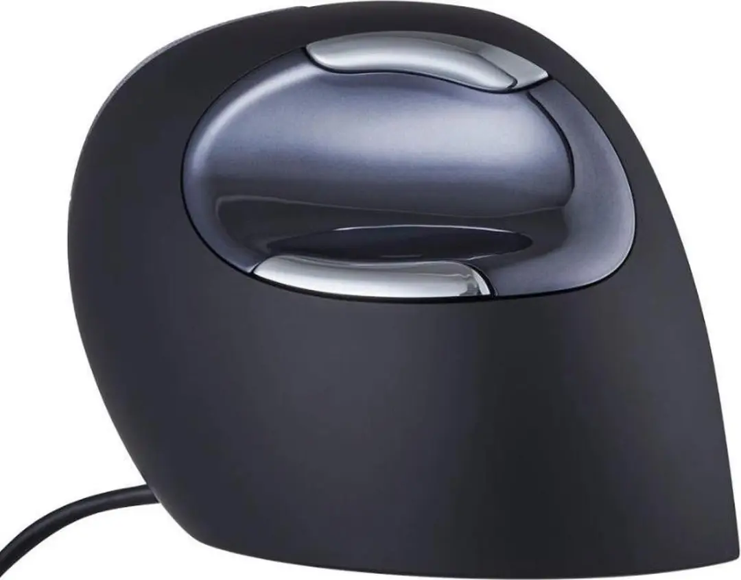 Evoluent VMDM Vertical Muismuis - D Medium - 6 Knoppen - Grijs
