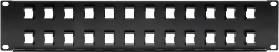 Tripp Lite N062-024-KJ Patchpaneel 1U - Zwart