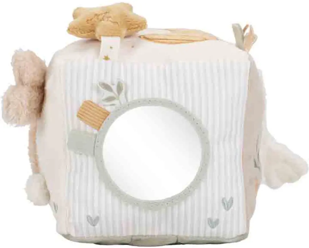 Little Dutch Newborn Naturals Activiteitenkubus Wit