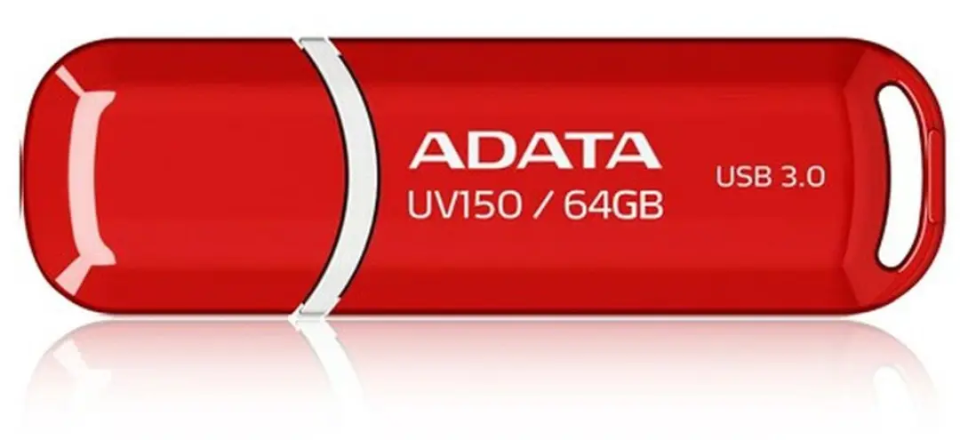 ADATA DashDrive UV150 64GB USB 3.1 - Rood