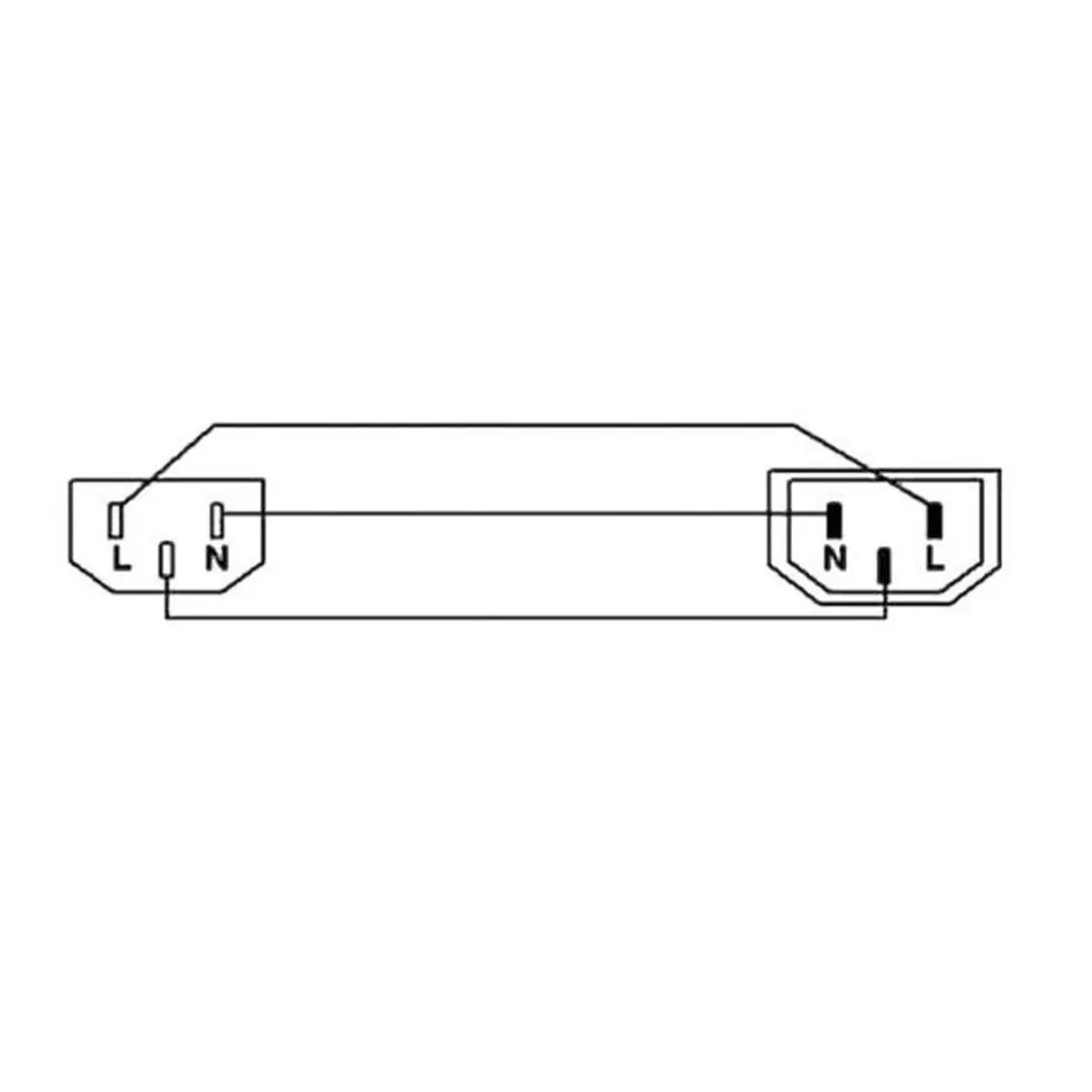 Cablexpert C13-C14 Stroomkabel 3x1,00mm² - 5m