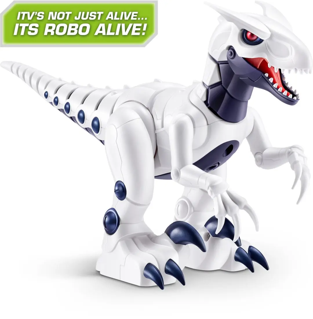 ZURU Robo Dino Raptor 71152 - 2x AA - Wit