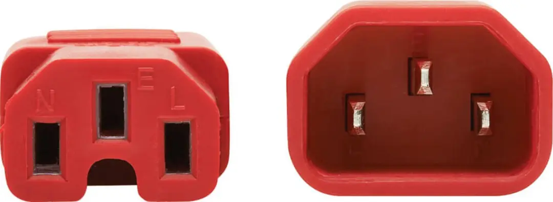 Tripp Lite P018-006-ARD Elektriciteitssnoer - Rood 1,8m C14-C15