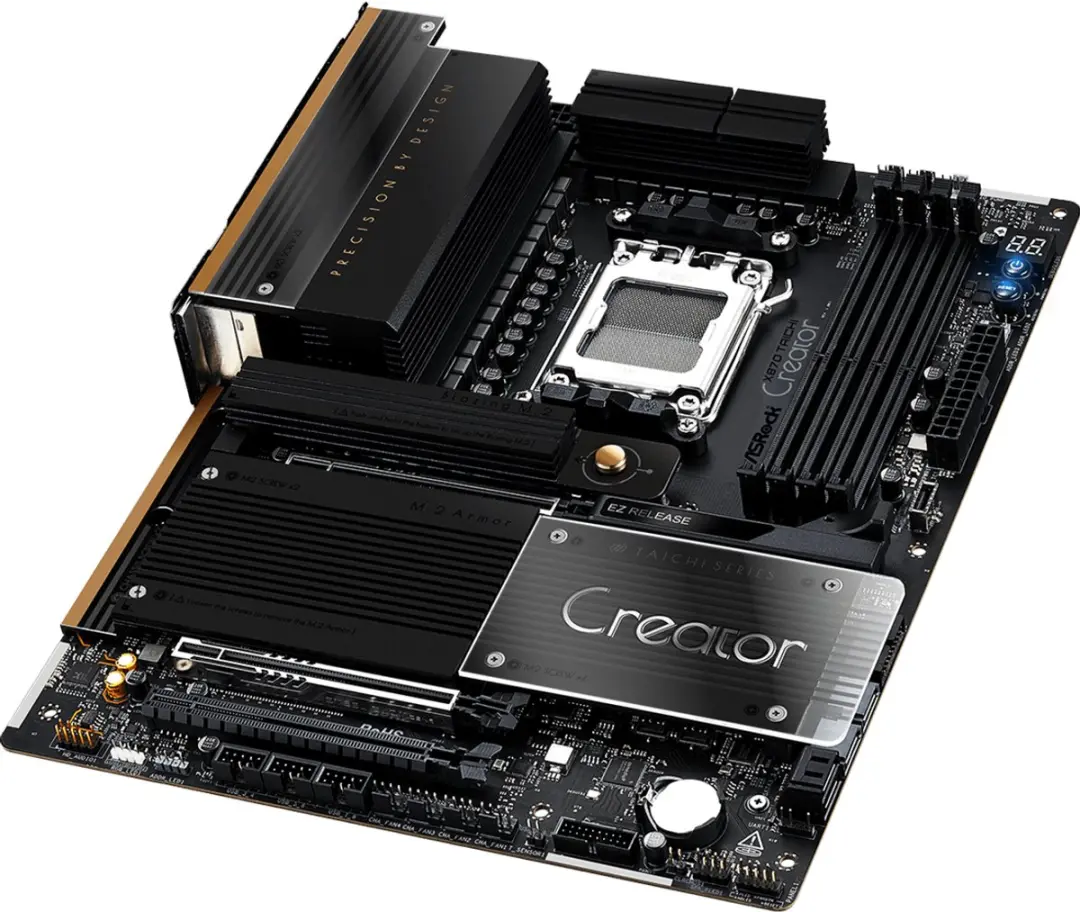 ASRock X870 Taichi Creator AM5 Moederbord - 10GbE LAN