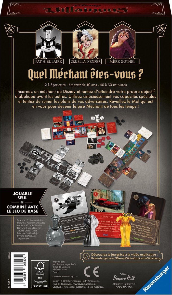 Disney Villainous - Extension 3 - Cruellement infects FR