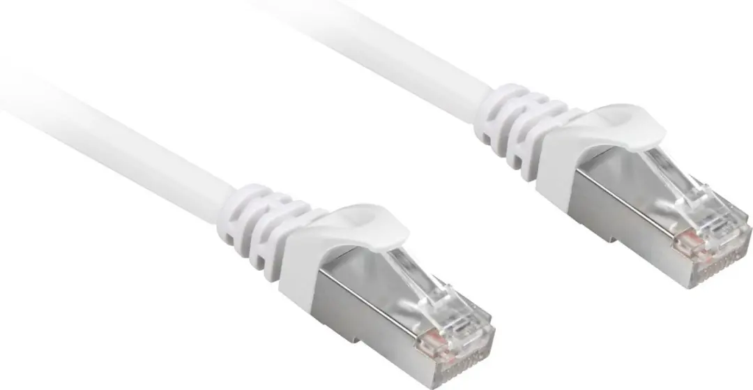 Sharkoon Cat.6a SFTP Netwerkkabel Wit 20m
