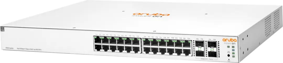 Aruba Instant On 1930 24G PoE Switch - 24 Poorten - 370W - Wit