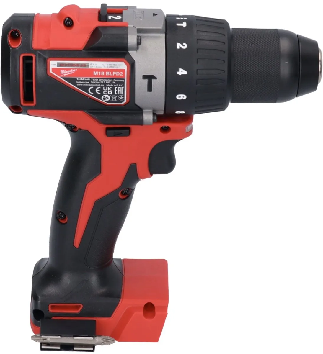 Milwaukee M18 BLPD2-0X Klopboormachine - 82Nm - Koolborstelloos