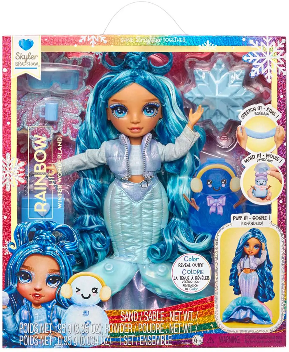 Rainbow High Skyler Pop - Blauw 120834EUC