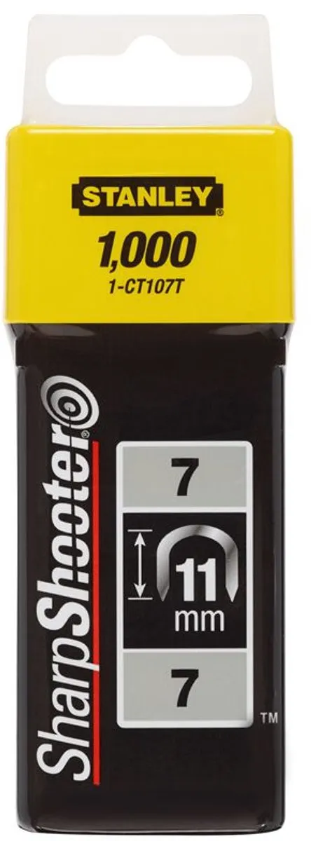 Stanley 1-CT107T Krammen Type 7 - 1000 Stuks