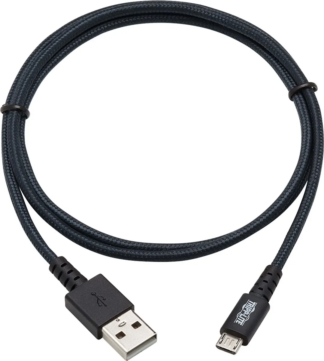 Tripp Lite U050-003-GY-MAX USB-A naar USB Micro-B Kabel - 3ft Grijs
