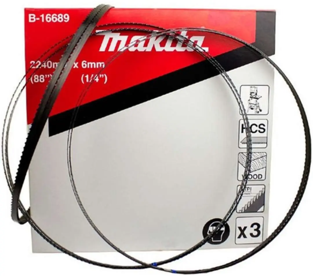 Makita B-16689 Lintzaagblad 2240x6mm - 3 Stuks