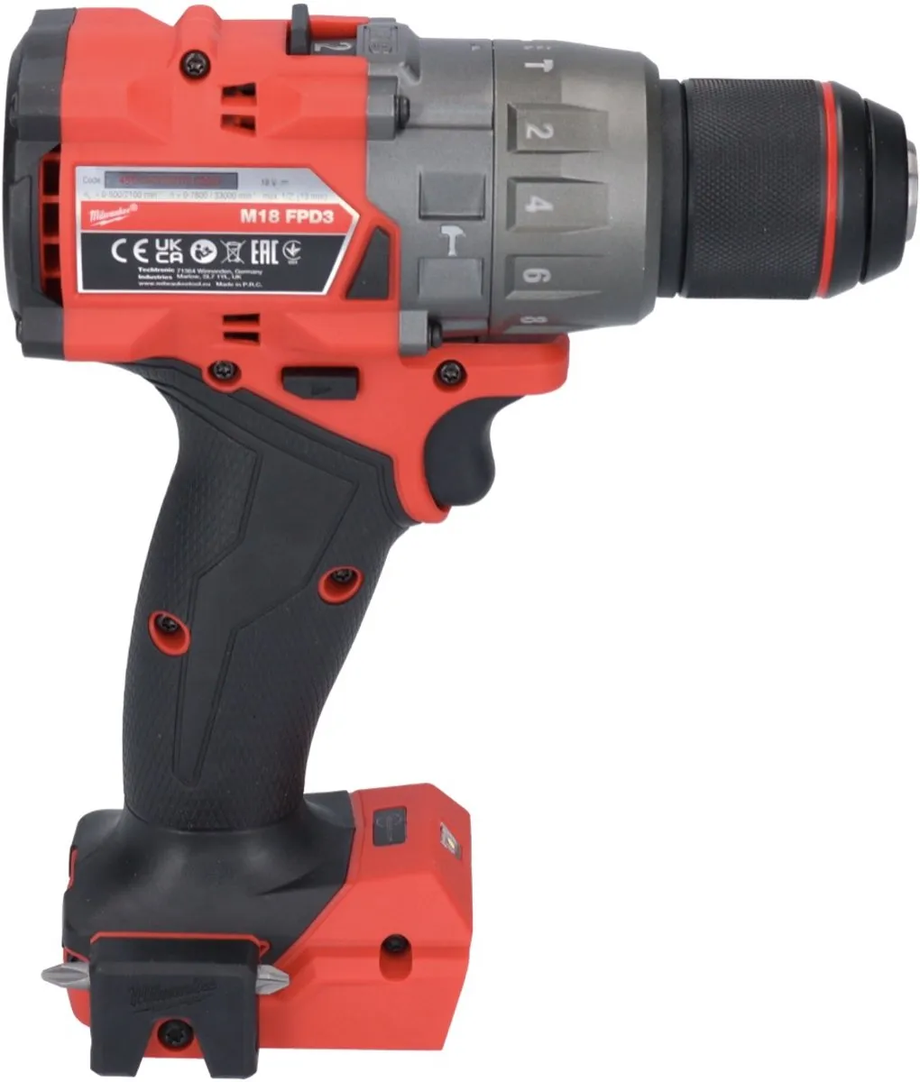 Milwaukee M18 FPD3 Accu-Klopboormachine 18V - Borstelloos - afbeelding 4 van 5