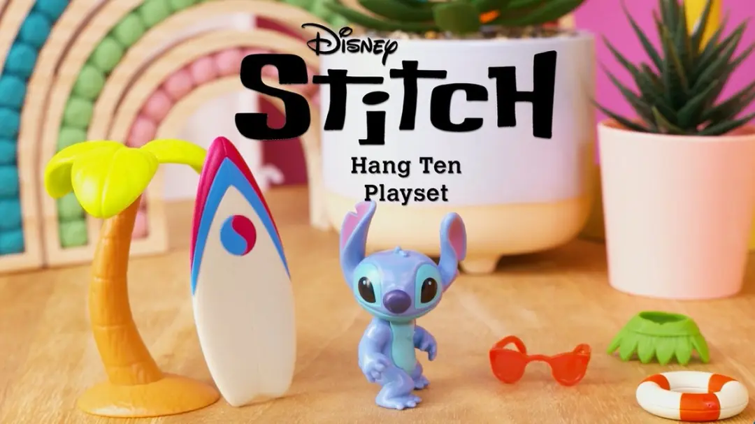 Disney Stitch Hang Ten Speelset 3680082 - Multikleur - afbeelding 6 van 6