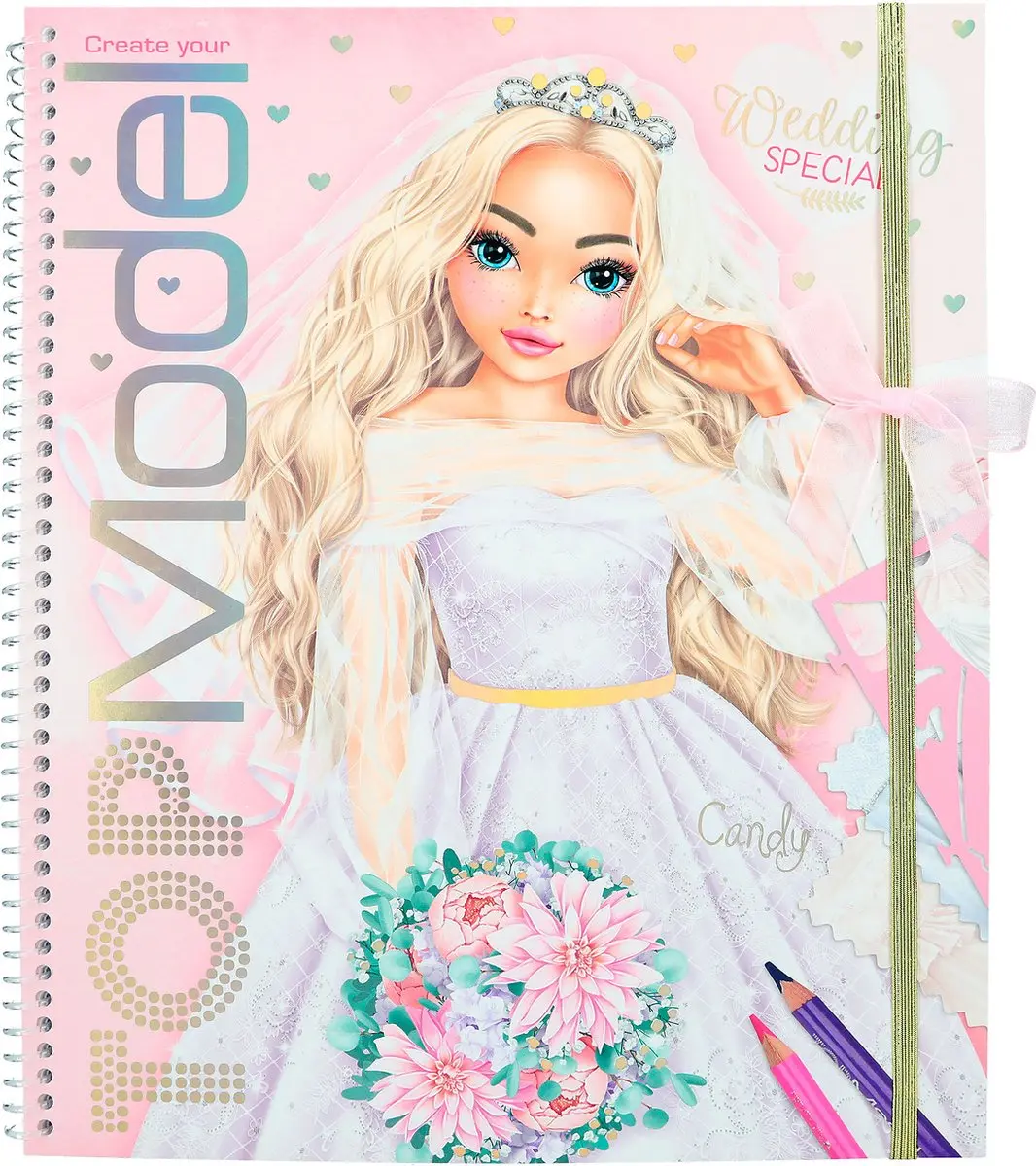 Depesche TOPMOdel Create your Wedding Special Kleurboek - Multicolor