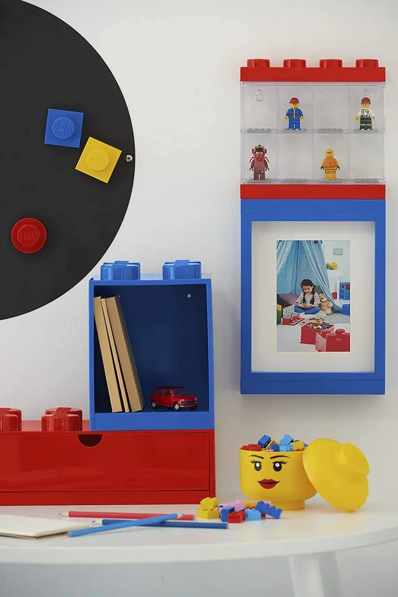 Lego - Opbergbox Hoofd Boy Mini - Polypropyleen - Geel