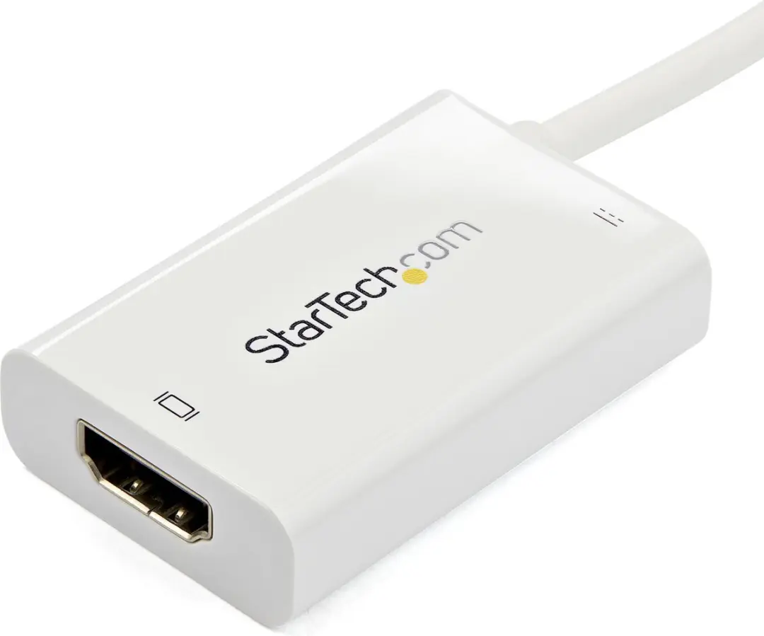 Startech CDP2HDUCPW USB-C naar HDMI-adapter - Wit