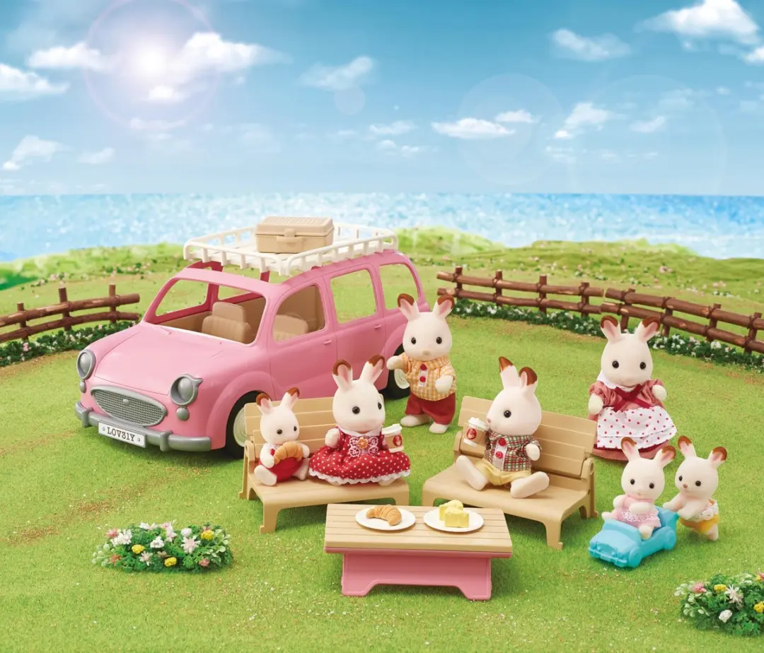 Sylvanian Families Familie Picknickauto 5535 - Minipop