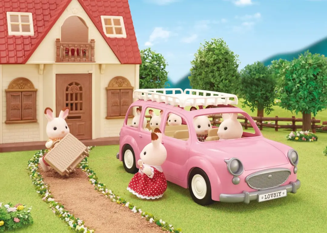 Sylvanian Families Familie Picknickauto 5535 - Minipop