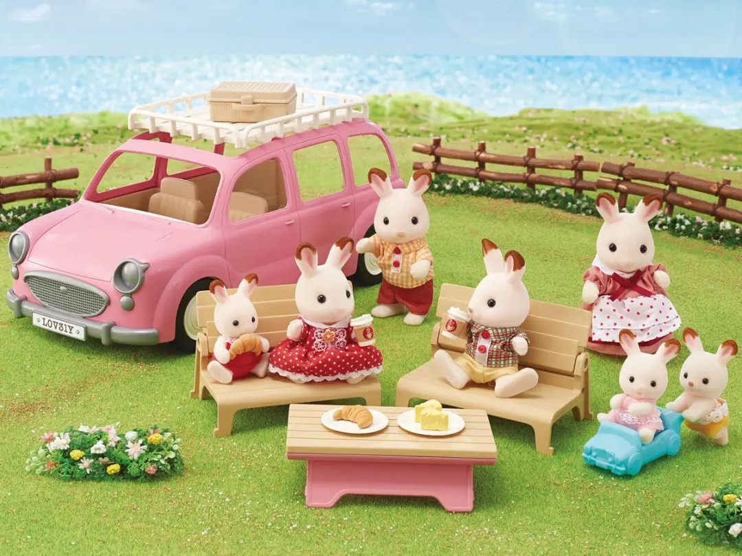 Sylvanian Families Familie Picknickauto 5535 - Minipop