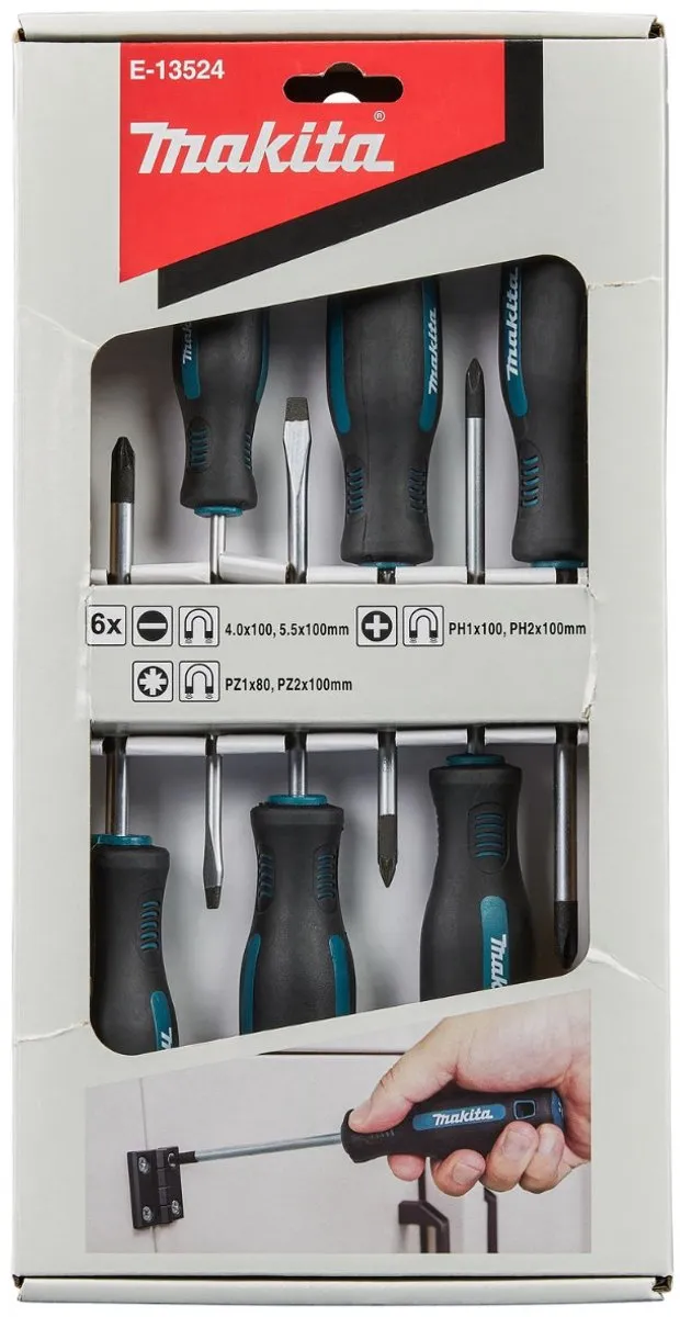 Makita E-13524 Schroevendraaierset 6-delig