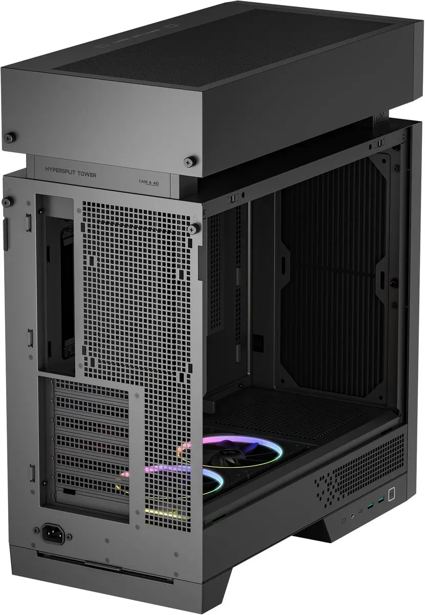 DeepCool CL660 Geavanceerde PC-kast - Zwart