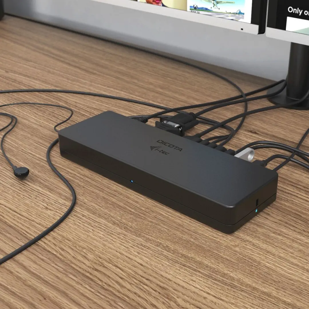 Dicota D31950 Notebook Dock - USB Type-C - Zwart