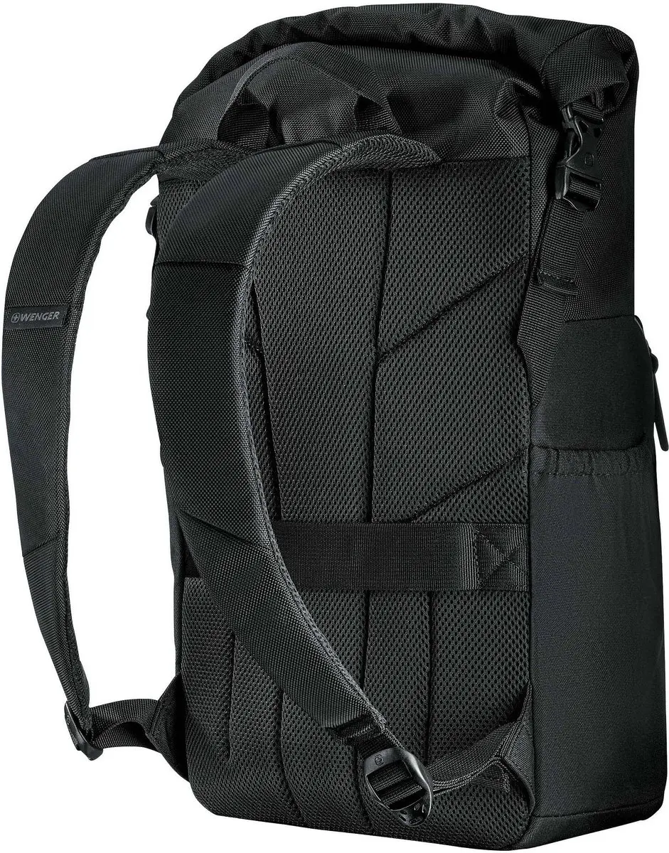 Wenger UrbanOne 653890 Rugzak 25L - 15,6" - Zwart - afbeelding 6 van 6