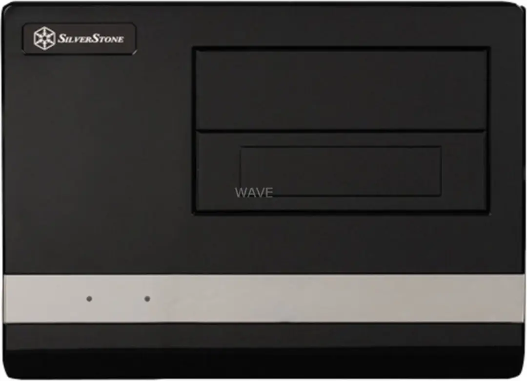 SilverStone SUGO SG02B-F USB3.0 - 2x USB 3.0 - Zwart