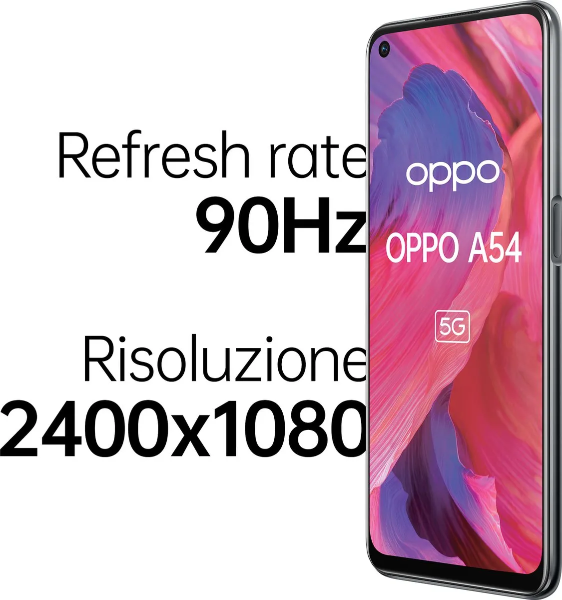 OPPO A54 5G Fluid Black - 64GB