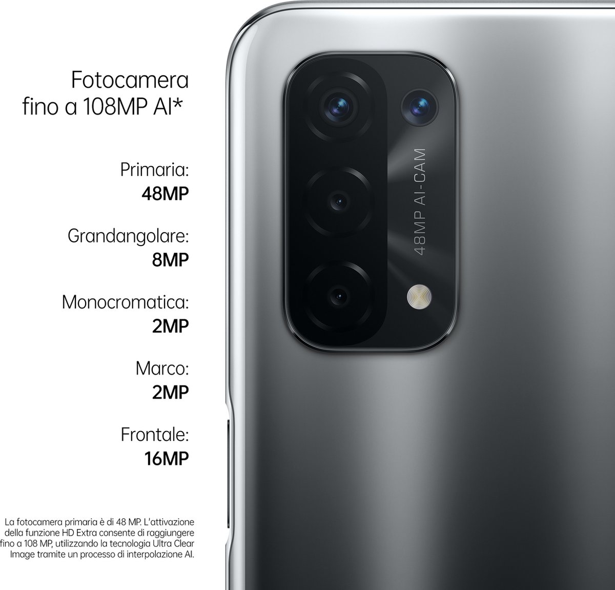 OPPO A54 5G - Fluid Black