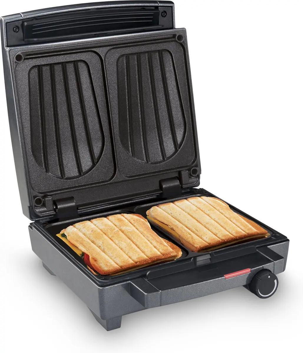 Fritel Croque Monsieur SW 1451 - 1400W - Antraciet metallic