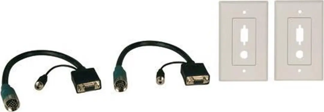 Tripp Lite EZA-VGAAF-2 HD15 naar 3,5mm Kabeladapter
