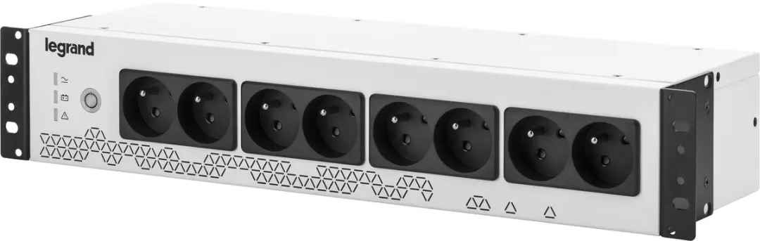 Legrand Keor PDU 310330 UPS - 800VA 480W 8x AC - Rackserver - Zwart/Wit