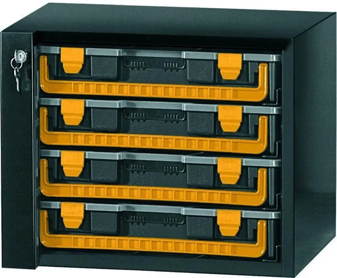 Little Jumbo Kofferkast met Onderdelenkoffers 4x203600