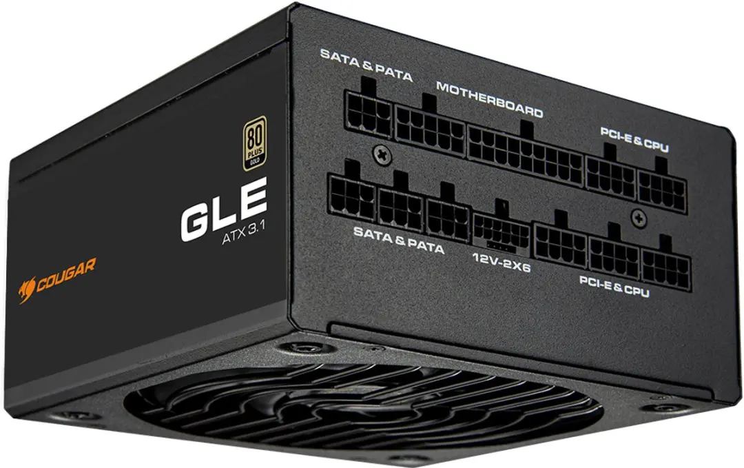 Cougar GLE Serie 1200W Voeding 31GF120001P01 - Zwart