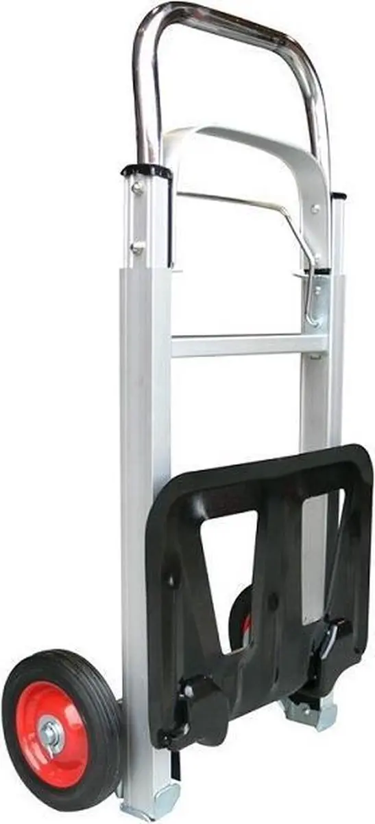 T4ALL Steekwagen ERRO014 - Aluminium - Opvouwbaar - Grijs
