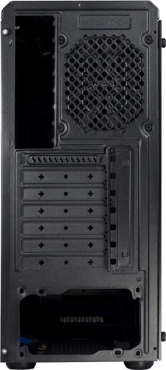Inter-Tech C-3 Saphir RGB Midi Tower - Zwart