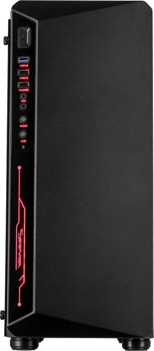 Inter-Tech C-3 Saphir RGB Midi Tower