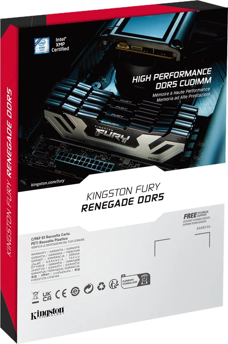 Kingston FURY Renegade KF584CU40RS-24 DDR5 24GB 8400MT/s