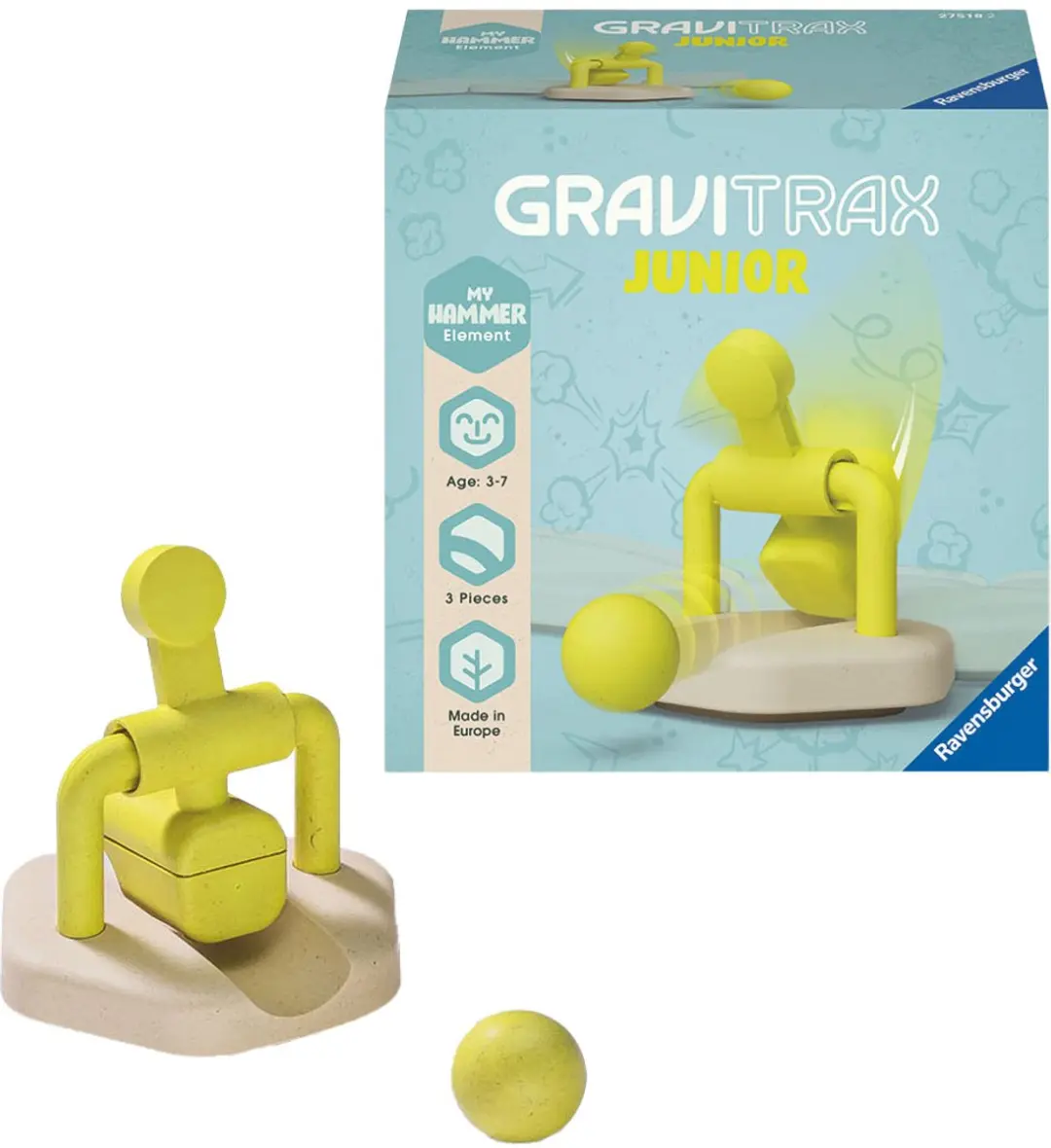GraviTrax Junior My Hammer Uitbreiding - 182 Onderdelen
