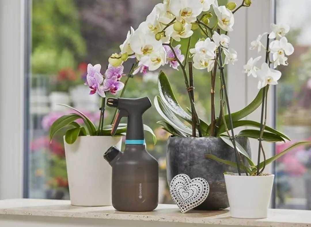 Gardena Plantenspuit 1L - Donkergrijs