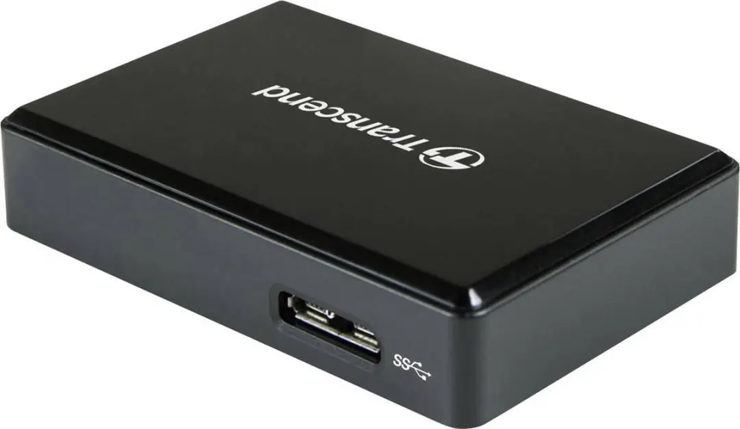 Transcend TS-RDC8K2 USB-C Geheugenkaartlezer - 128GB - Zwart - afbeelding 6 van 6